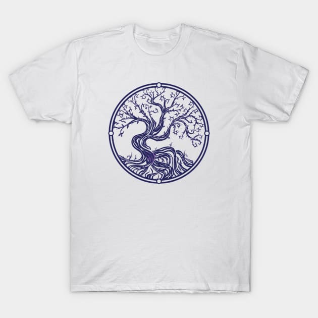 Tree Of Life I T-Shirt by Lees Tees